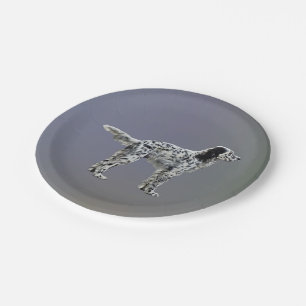 LLewellin Setter Paper Plates