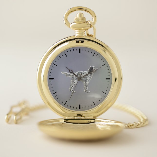 LLewellin Setter Pocket Watch (Inside)