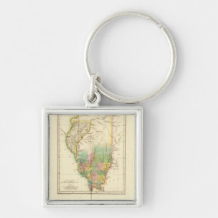 llinois US Keychain