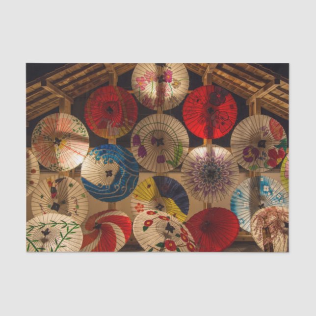 llluminated Parasols Tissue Paper (Front)