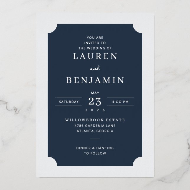 ___LLMGEN___ 15 FOIL INVITATION (Front)