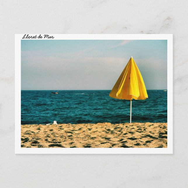 Lloret de Mar, Costa Brava Postcard (Front)