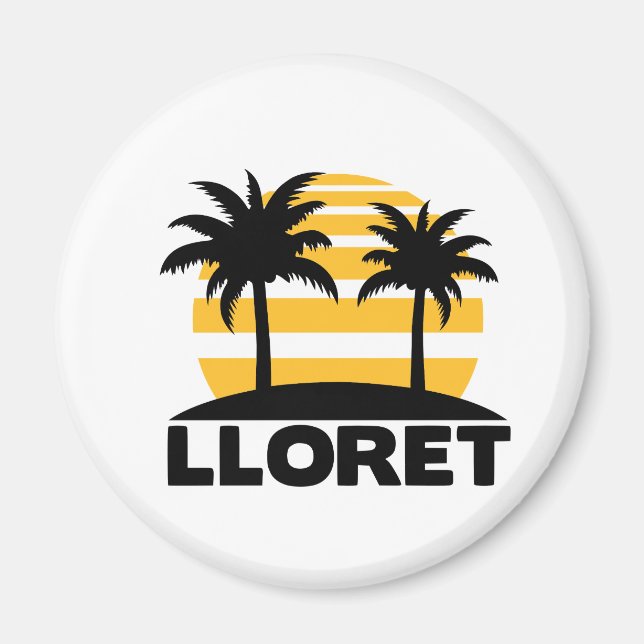 Lloret de Mar Magnet (Front)
