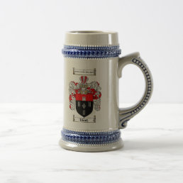 Lloyd Coat of Arms Stein / Lloyd Family Crest Mug