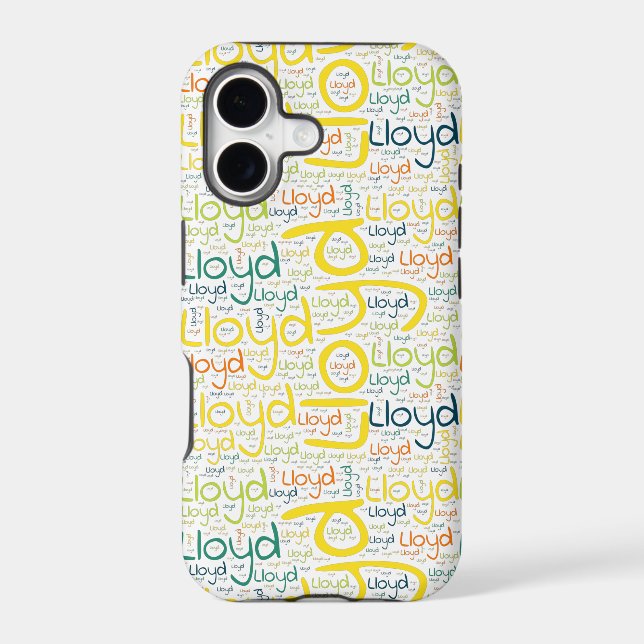 Lloyd Iphone Case (Back)