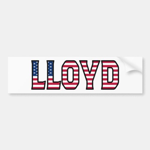 Lloyd Name Vorname USA Aufkleber Sticker Auto