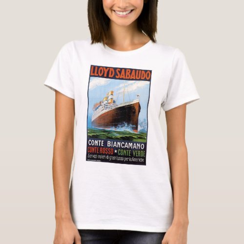 Lloyd Sabaudo Comte Biancamano T_Shirt