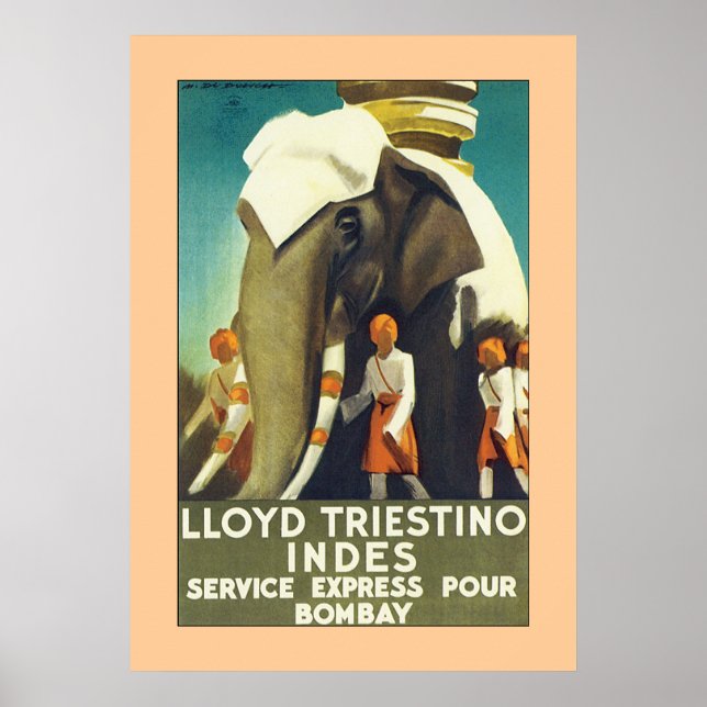 lloyd Triestino Indes Poster (Front)