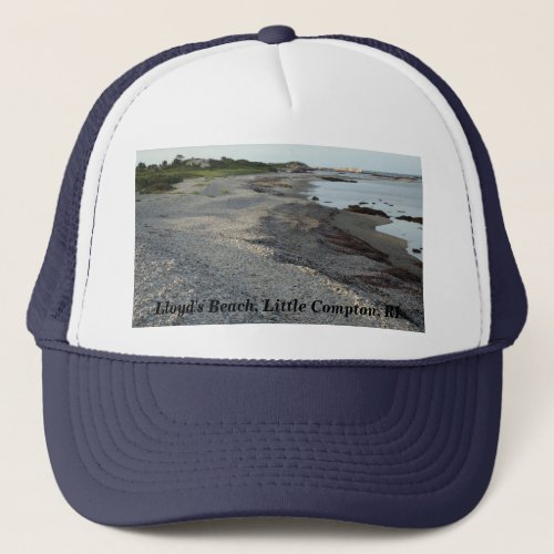 Lloyds Beach Little Compton Rhode Island Trucker Hat