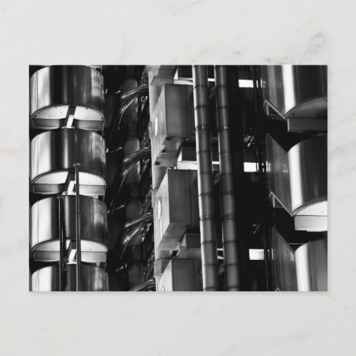 Lloyds Building London Abstract Postcard