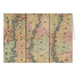 Lloyd's map of the Lower Mississippi River