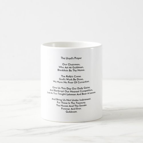 Lloyds Prayer Mug