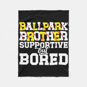 Llpark Brother Supportive Softll Sell Brother  Fleece Blanket