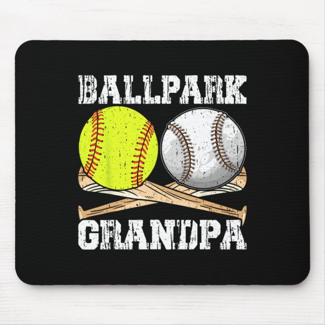 Llpark Grandpa Softll Sell Llers Father's Day  Mouse Pad (Front)