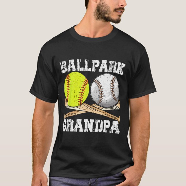 Llpark Grandpa Softll Sell Llers Father's Day  T-Shirt (Front)