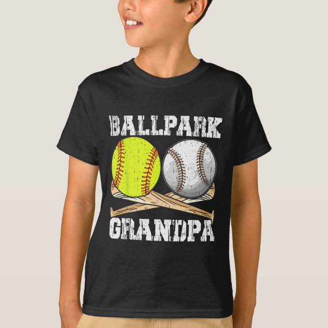 Llpark Grandpa Softll Sell Llers Father's Day  T-Shirt (Front)
