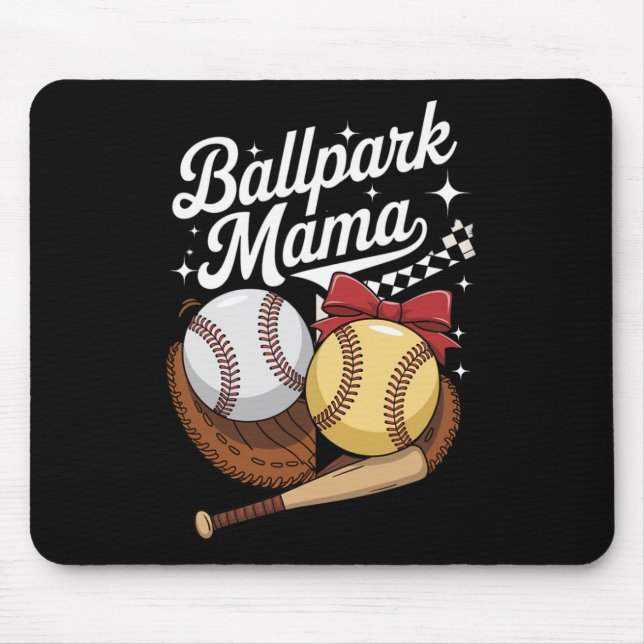 Llpark Mama Sell Softll Mom Sports Mother's Day Mo Mouse Pad (Front)