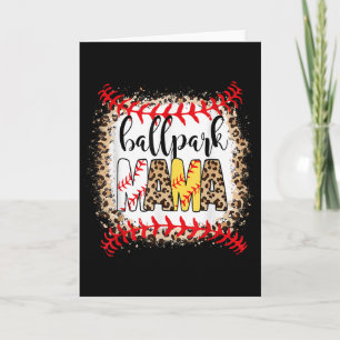 Llpark Mom Mama Sell Softll Mother's Day Bleached Card