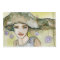 llustration of a beautiful, delicate  girl