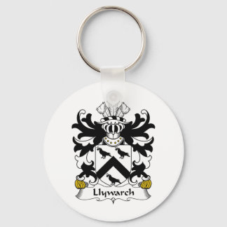 Llywarch Family Crest Keychain