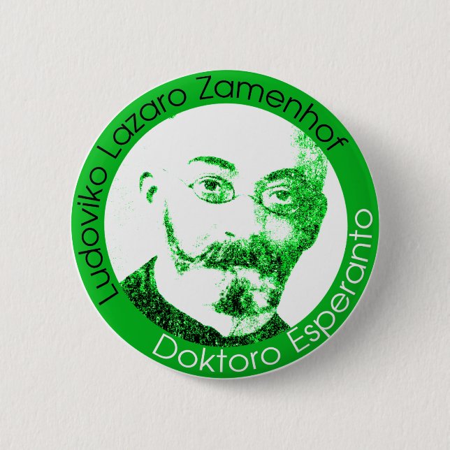 LLZamenhof Pinback Button (Front)