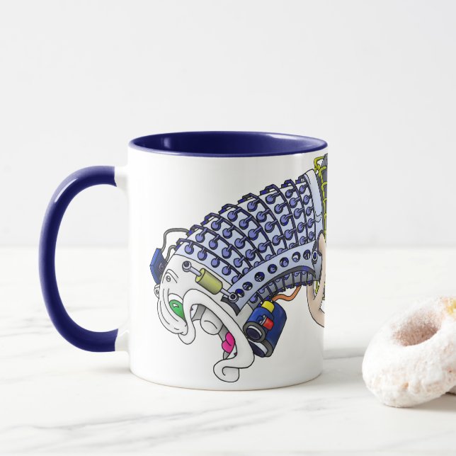 LM2500 Logo Coffee Mug (With Donut)