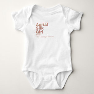 lm Girl - Aerial Silk Baby Bodysuit