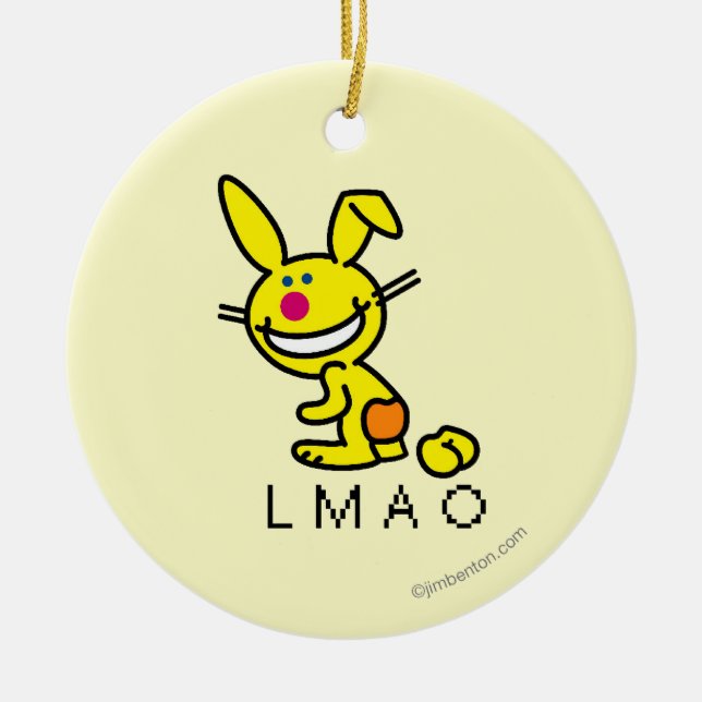 LMAO CERAMIC ORNAMENT (Front)