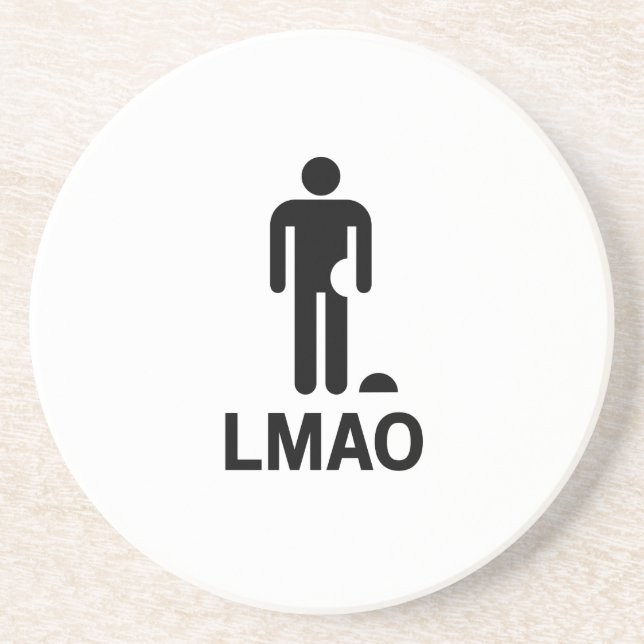 LMAO DRINK COASTER (Front)