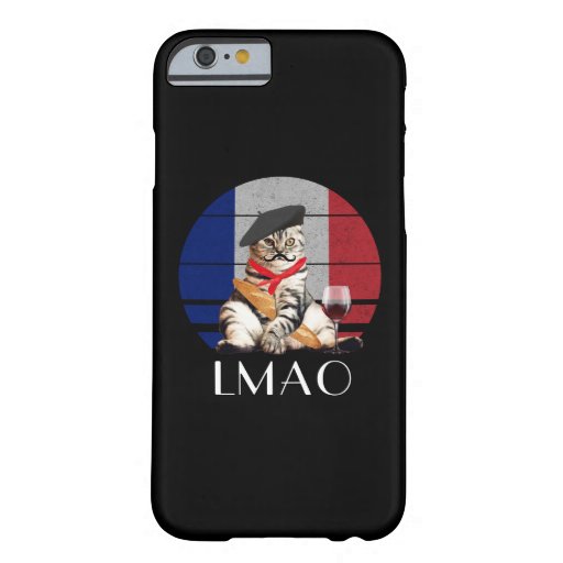 LMAO Le Meow French Cat Barely There iPhone 6 Case