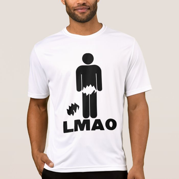 LMAO   Stick Figure   Very Funny   Really Shirts