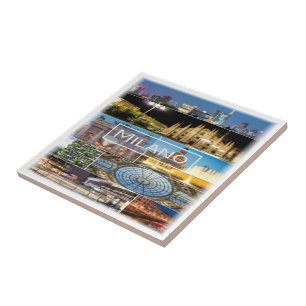 LMD003 MILAN, Mosaic, Lombardy, Italy, Ceramic Tile