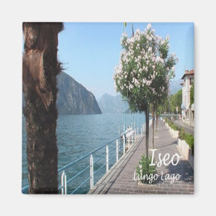 LMD080 ISEO, Promenade, Italy, Fridge Magnet