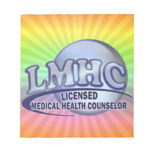 LMHC LICENSED MEDICAL HEALTH COUNSELOR NOTEPAD