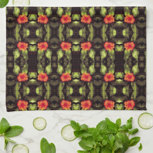 lmpatiens Impression Pattern Kitchen Towel (Folded)