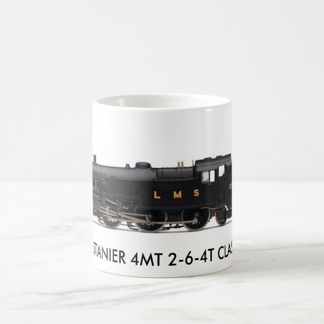 LMS STANIER 4MT 2-6-4T CLASS 4P COFFEE MUG (Center)