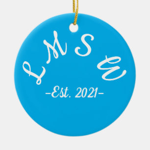 LMSW est. 2021 Ceramic Ornament