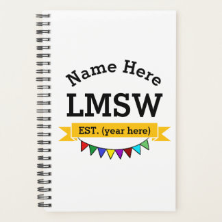 LMSW Gift Licensed Master Social Worker Planner