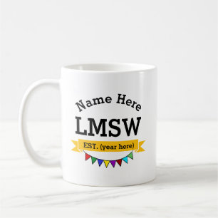 LMSW Mug Licensed Master Social Worker 