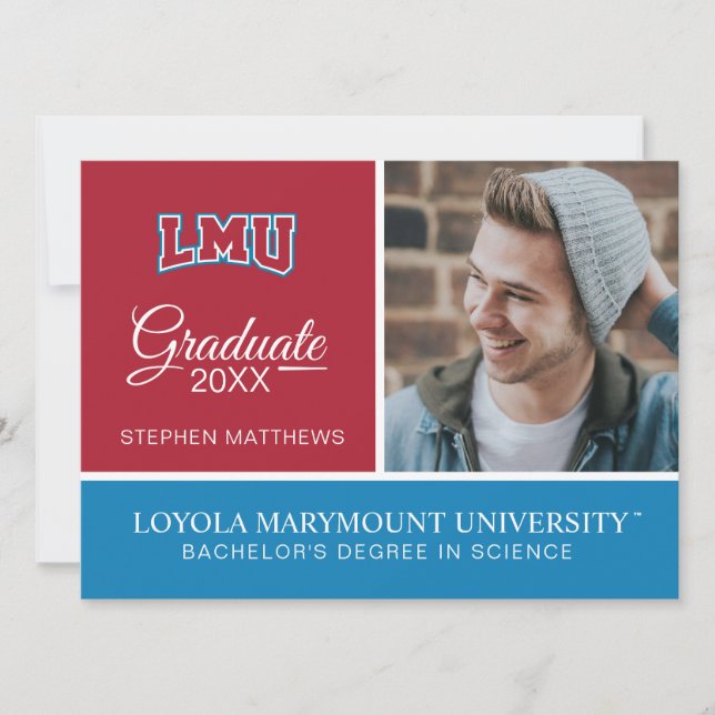 LMU Graduate Invitation (Front)