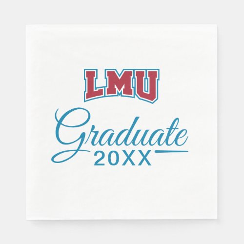 LMU Graduate Napkins