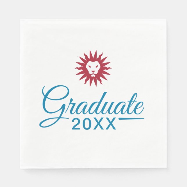 LMU Graduate Napkins (Front)