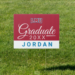 LMU Graduate Sign