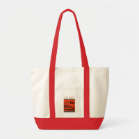 LMU Library LUV Playbill Red Tote Bag