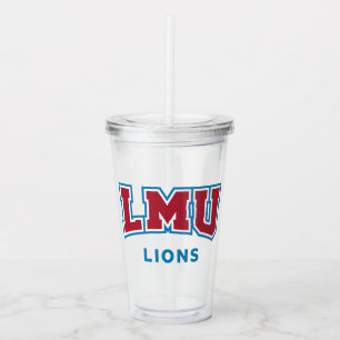 LMU Lions Acrylic Tumbler
