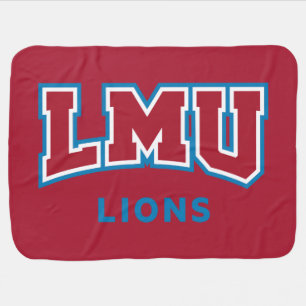 LMU Lions Baby Blanket