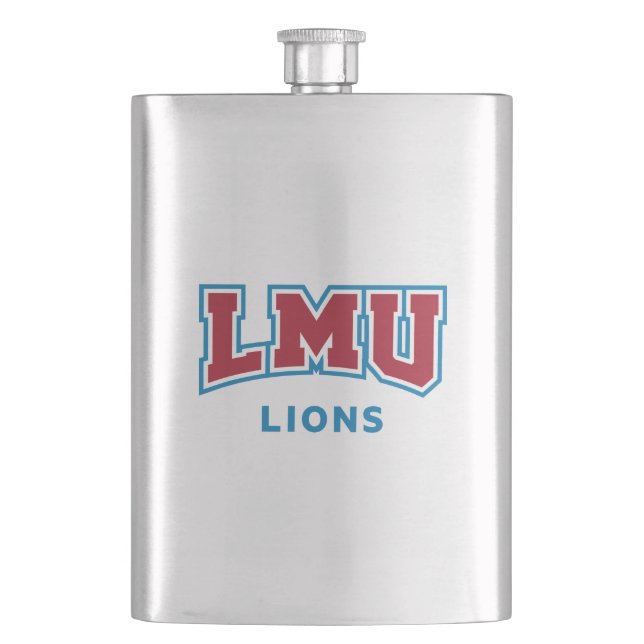 LMU Lions Flask (Front)