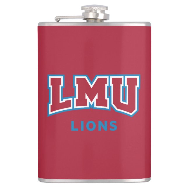 LMU Lions Flask (Front)