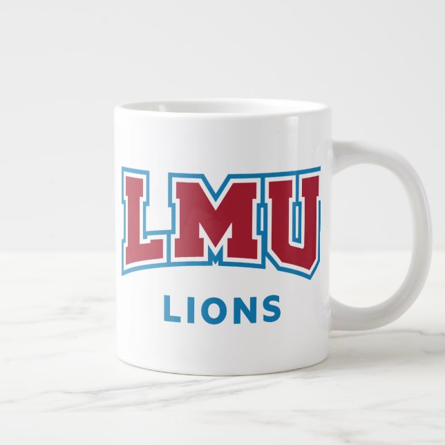 LMU Lions Giant Coffee Mug (Right)