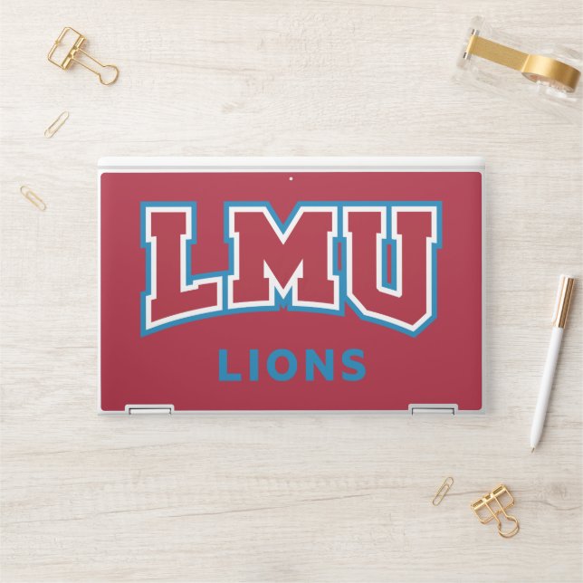 LMU Lions HP Laptop Skin (Desk)